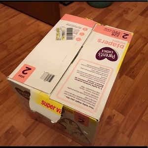 Parent’s Choice Size 2 Diapers 228 Count 12-18lbs